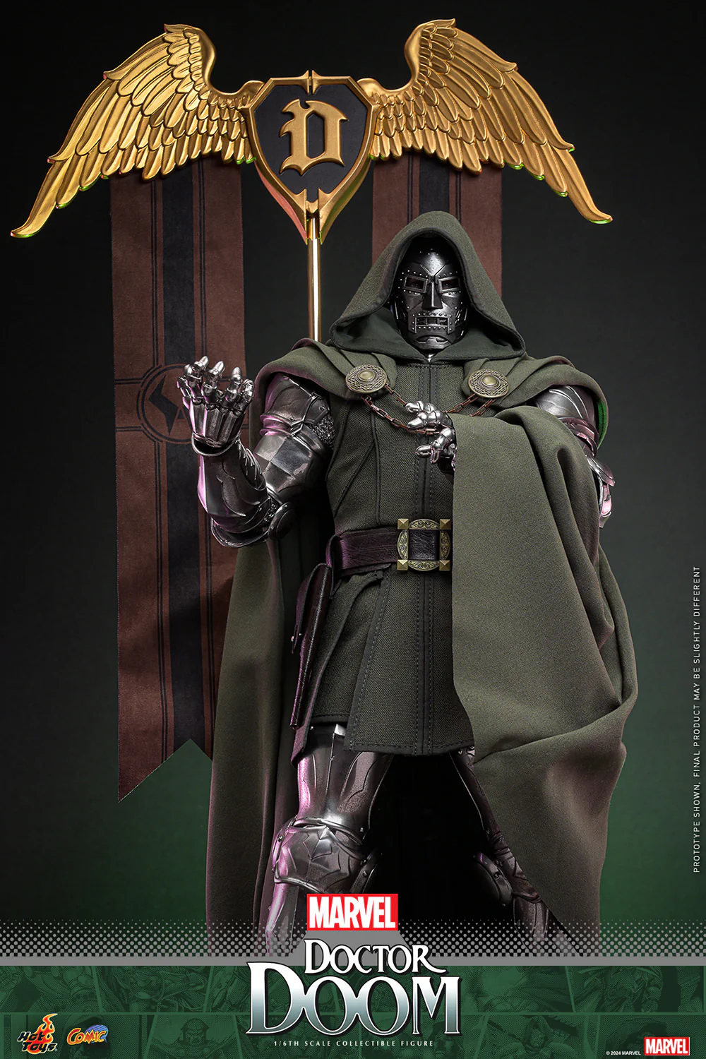 Doctor Doom Sixth Scale Collectible Figure – Marvel Comics (Hot Toys) | Heroes World - Image 9