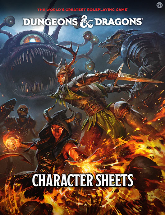 Dungeons & Dragons: 2024 Character Sheets | Fifth Edition Accessories