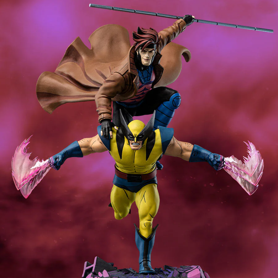 [PREORDER] Gambit & Wolverine Deluxe X-Men '97 1:10 Scale Statue