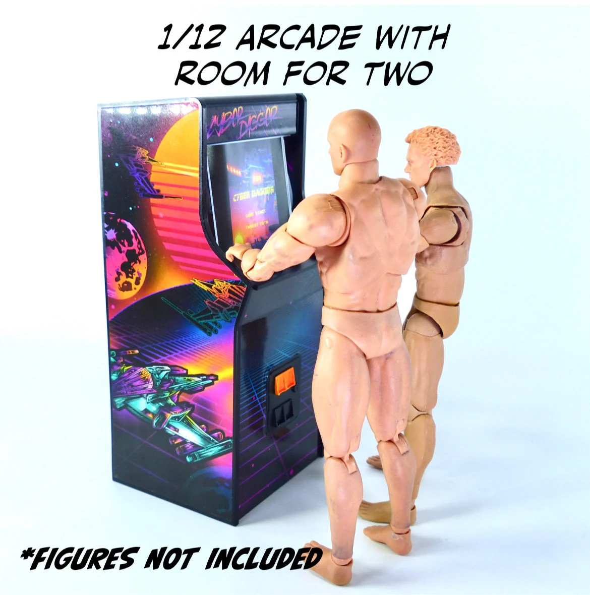 GAME ON! Arcade w/ LED Light (Cyber Dagger) (Super Action Stuff) - Image 9