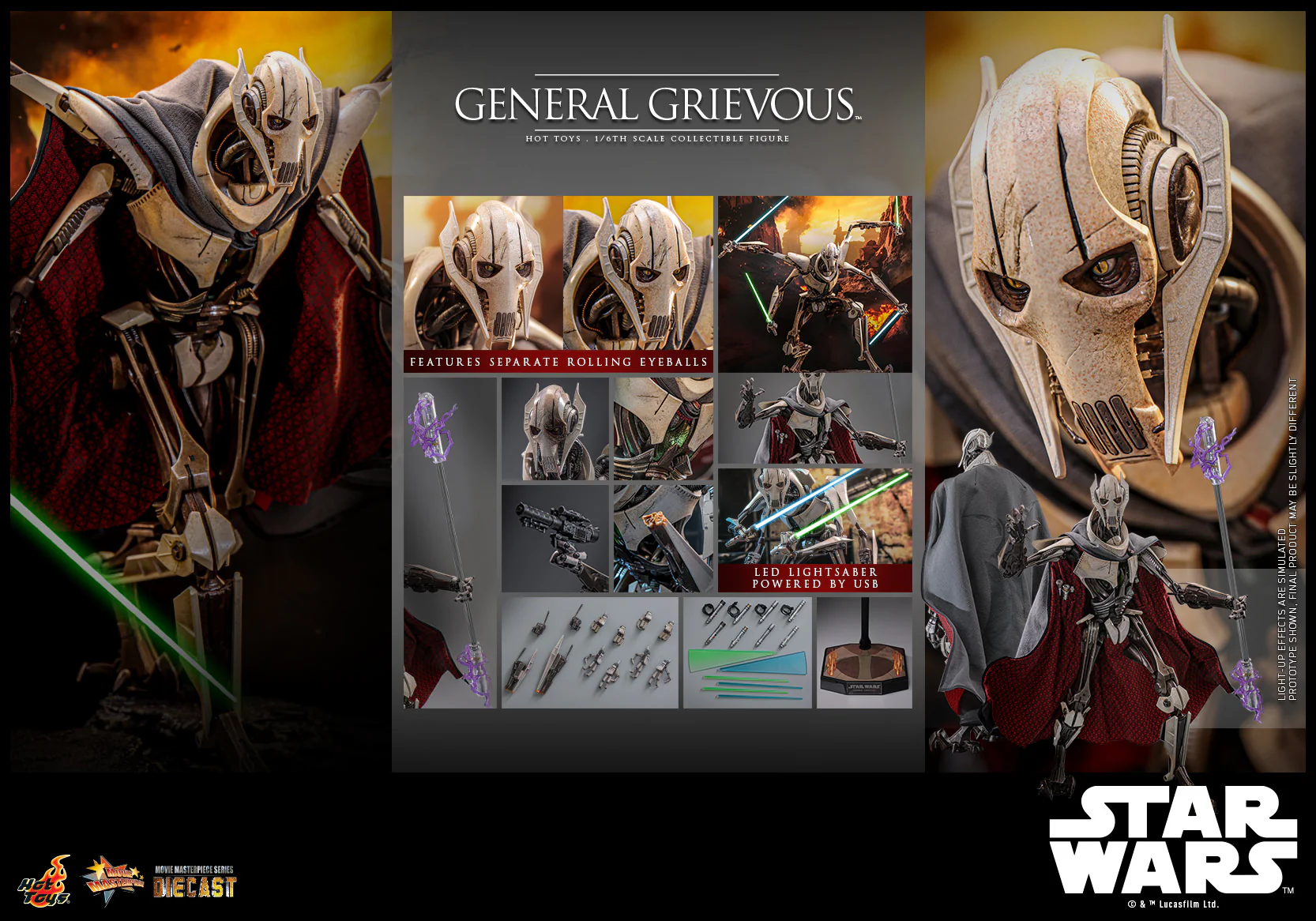 General Grievous™ | Sixth Scale Figure | Hot Toys - Image 22