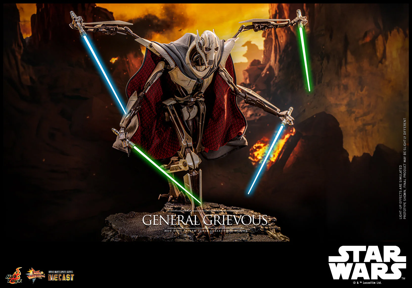 General Grievous™ | Sixth Scale Figure | Hot Toys - Image 3