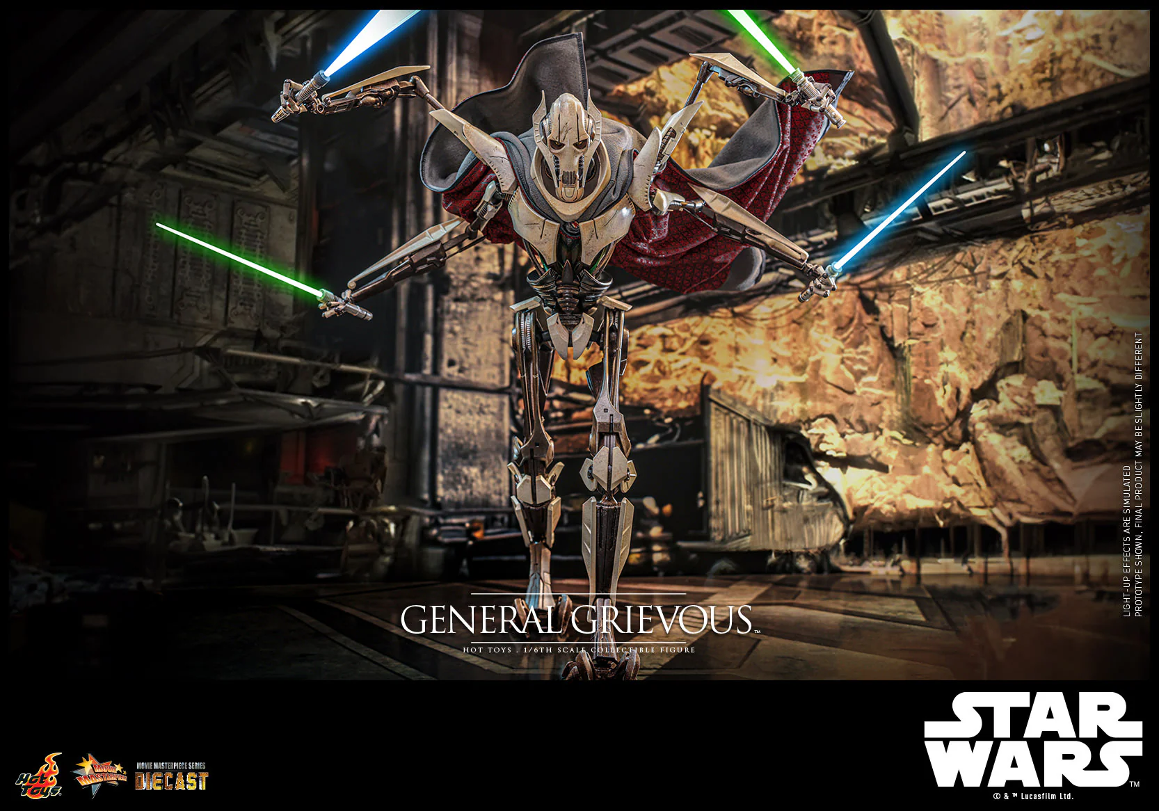 General Grievous™ | Sixth Scale Figure | Hot Toys - Image 4