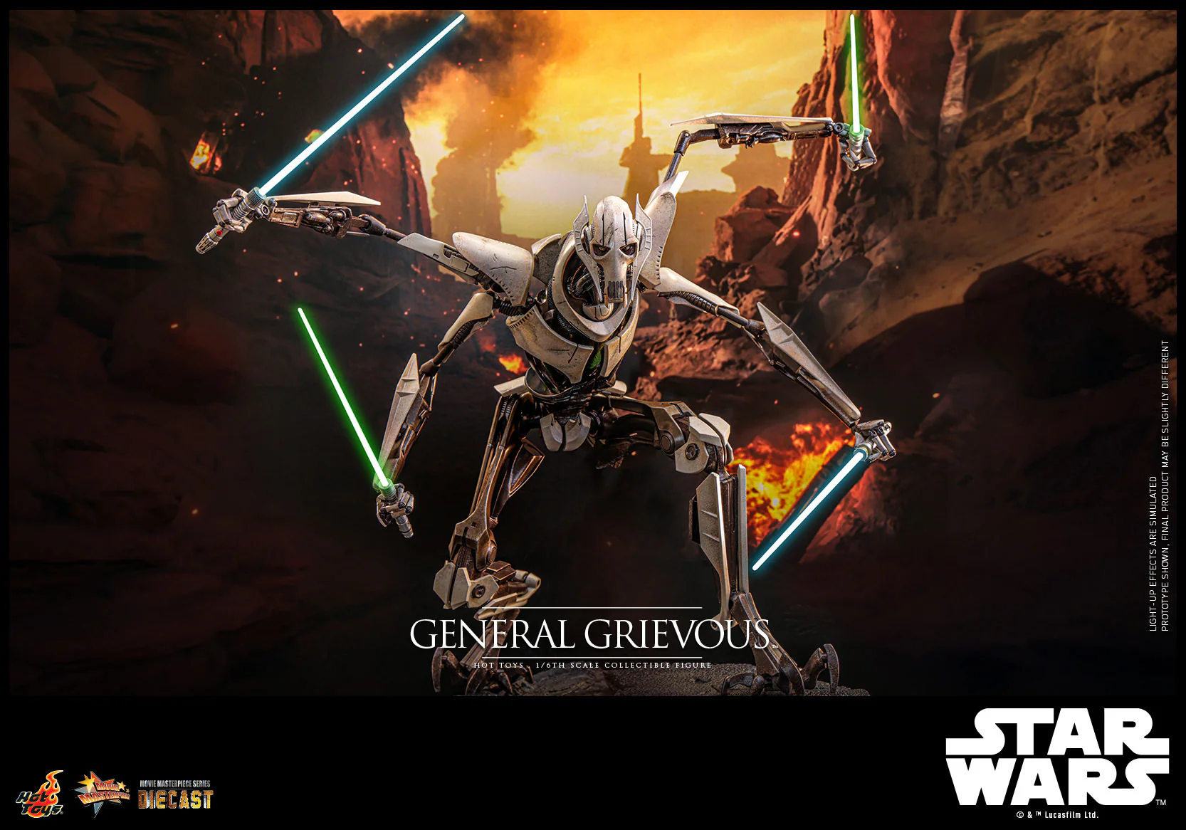 General Grievous™ | Sixth Scale Figure | Hot Toys - Image 9
