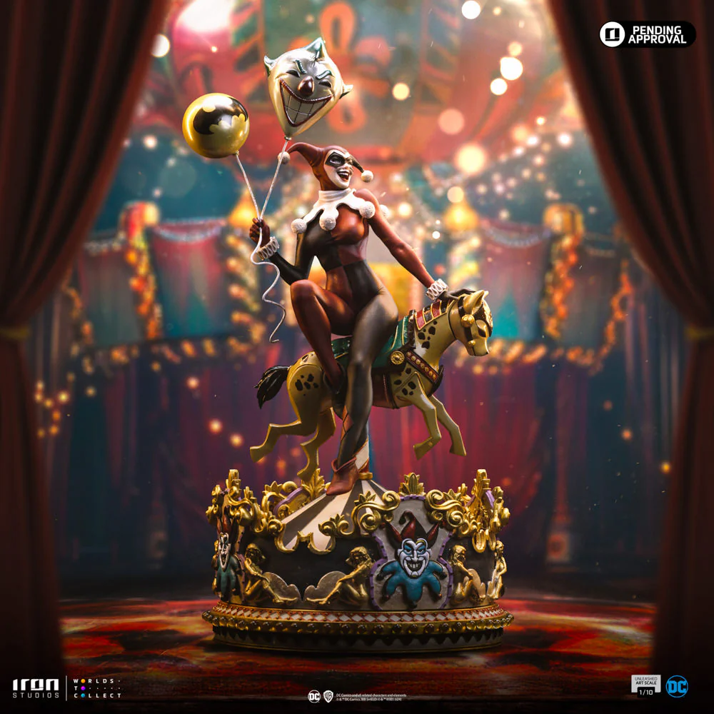[PREORDER] Harley Quinn Unleashed 1:10 Scale Statue - Image 4