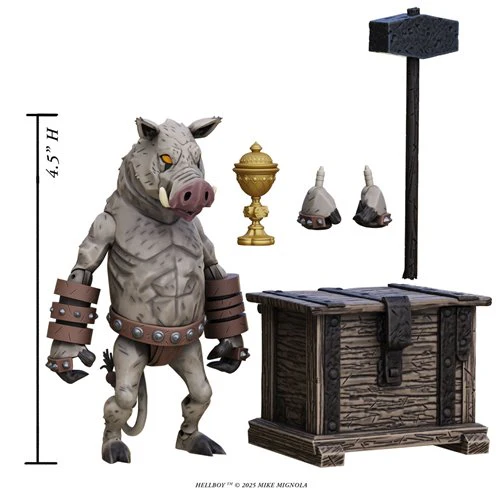 [PREORDER] Hellboy Gruagach The Wild Hunt 1:12 Scale Wave 1 Action Figure
