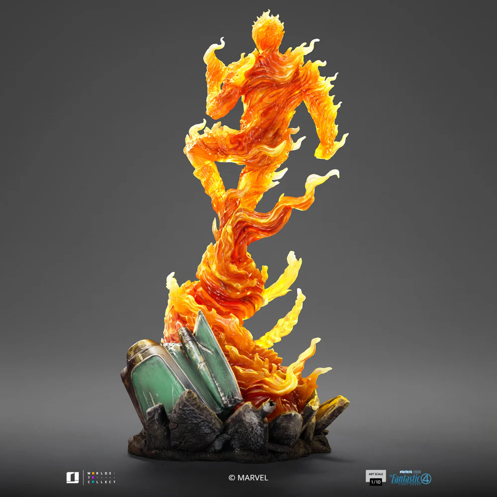 [PREORDER] Human Torch 1:10 Scale Statue - Image 11