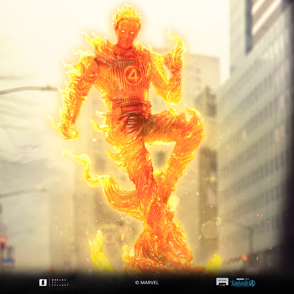 [PREORDER] Human Torch 1:10 Scale Statue - Image 12