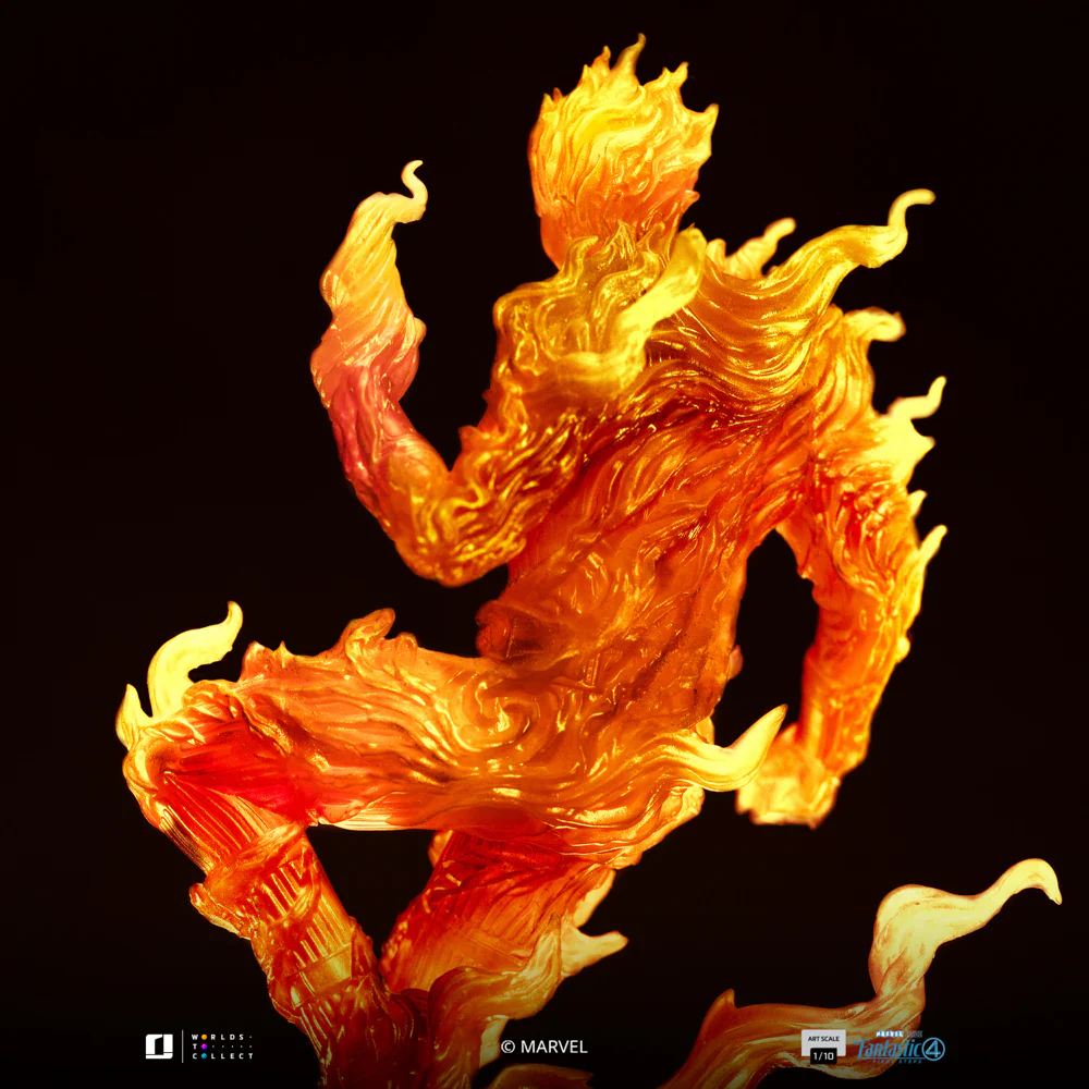 [PREORDER] Human Torch 1:10 Scale Statue - Image 2