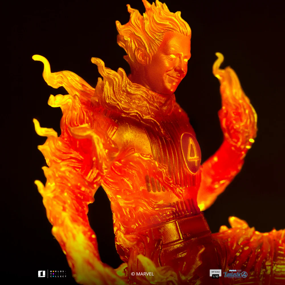 [PREORDER] Human Torch 1:10 Scale Statue - Image 3