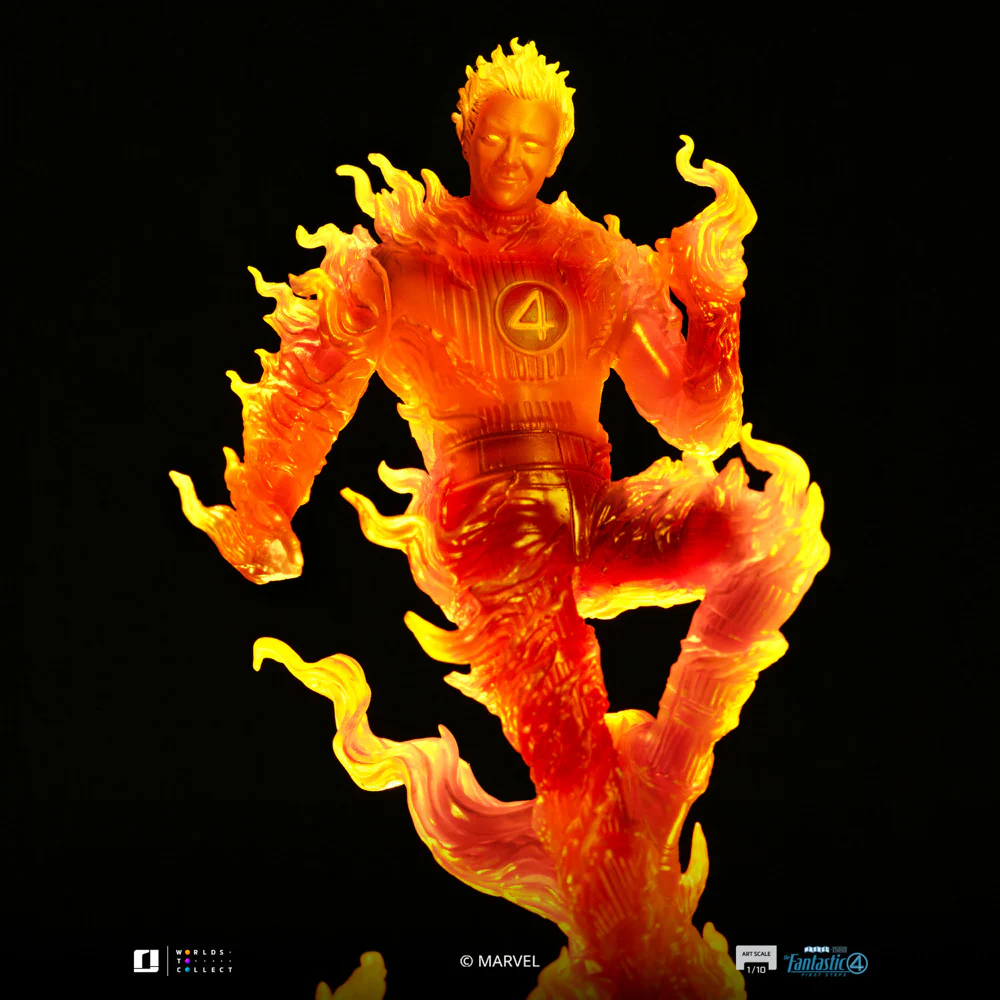 [PREORDER] Human Torch 1:10 Scale Statue - Image 4