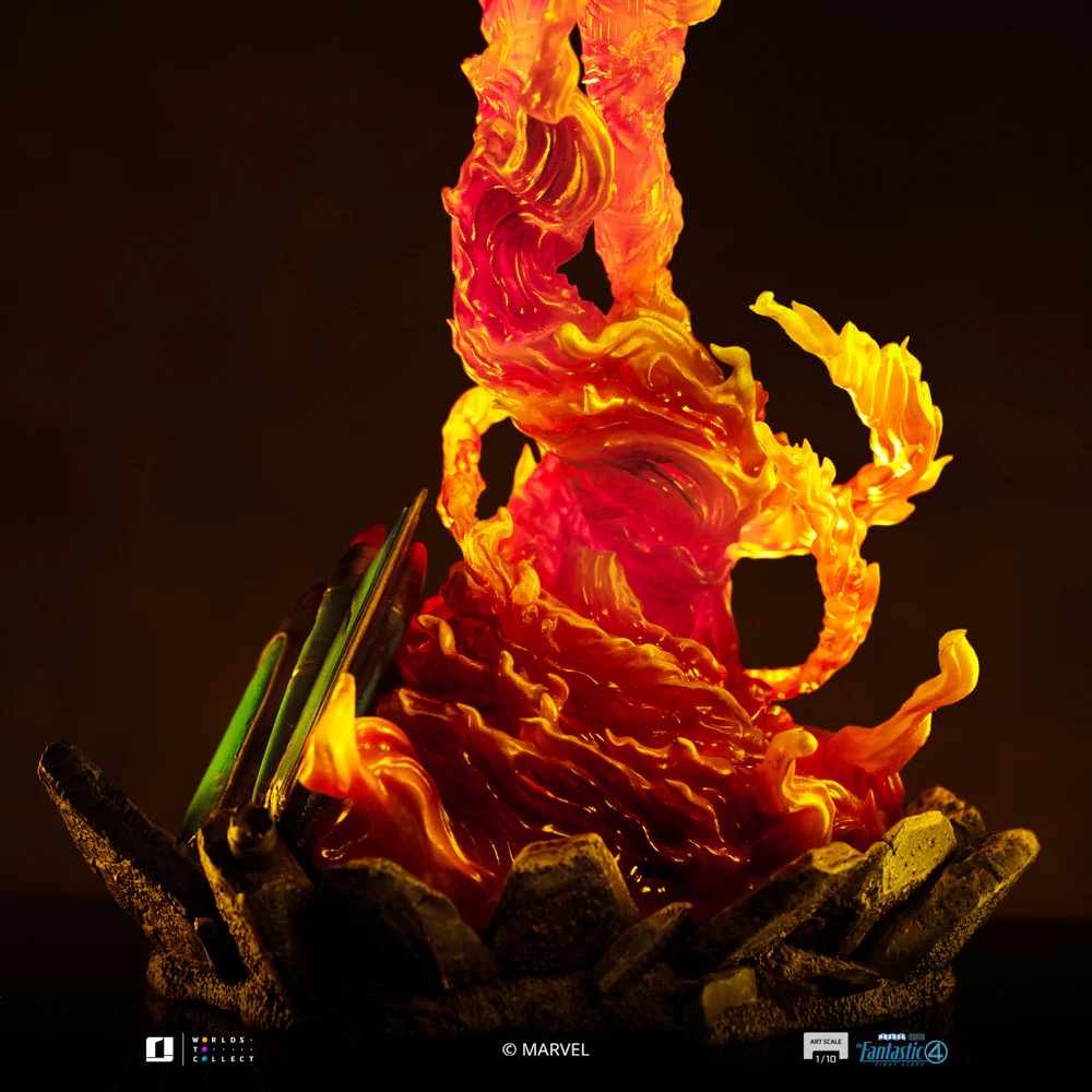 [PREORDER] Human Torch 1:10 Scale Statue - Image 6