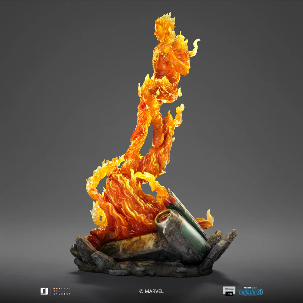 [PREORDER] Human Torch 1:10 Scale Statue - Image 9
