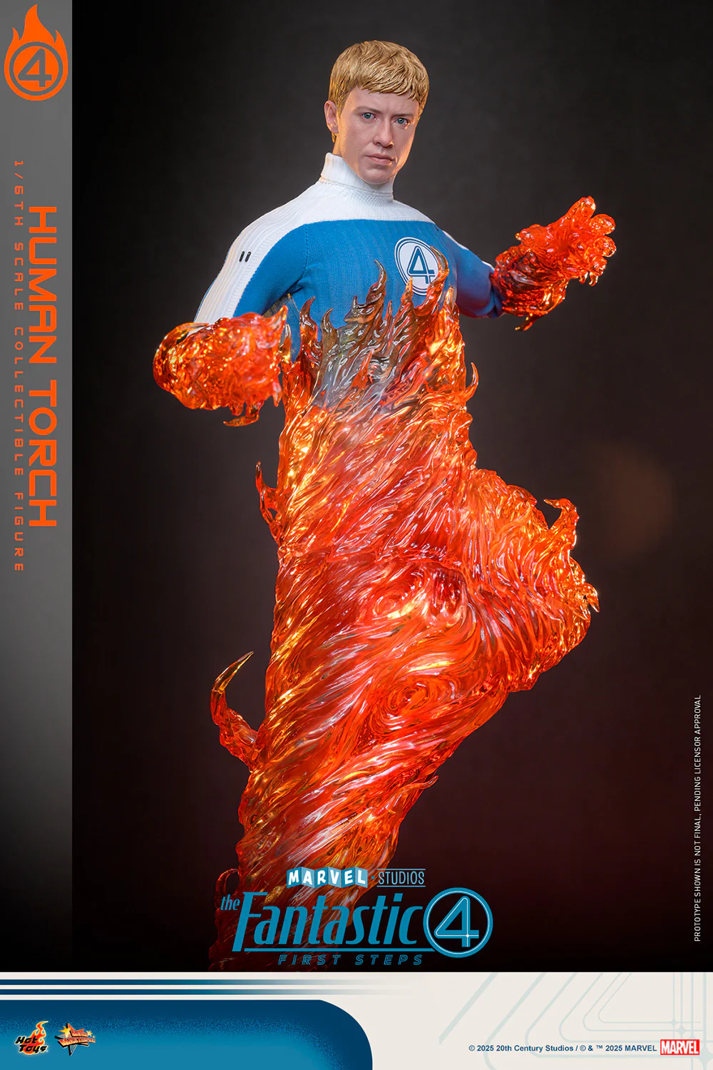 [PREORDER] Human Torch | Sixth Scale Action Figure | Hot Toys - Image 13