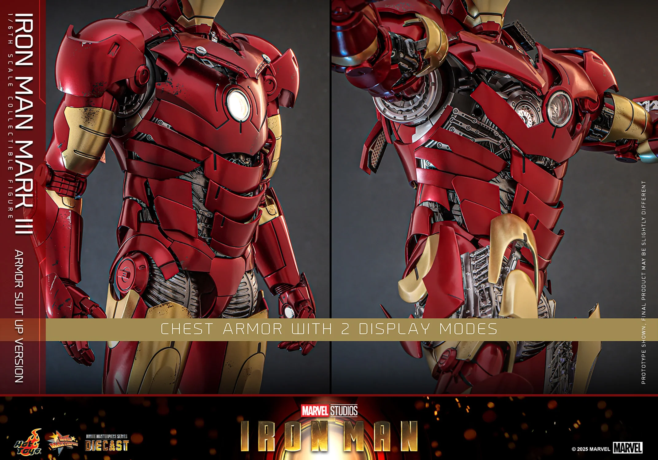 [PREORDER] Iron Man Mark III (Armor Suit Up Version) Sixth Scale Figure - Image 15