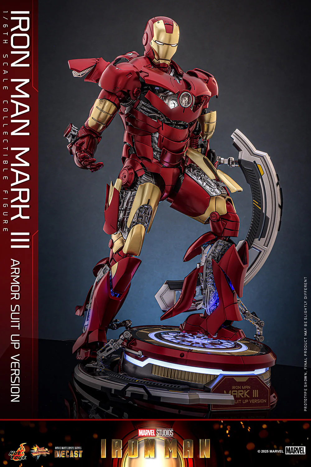 [PREORDER] Iron Man Mark III (Armor Suit Up Version) Sixth Scale Figure - Image 2