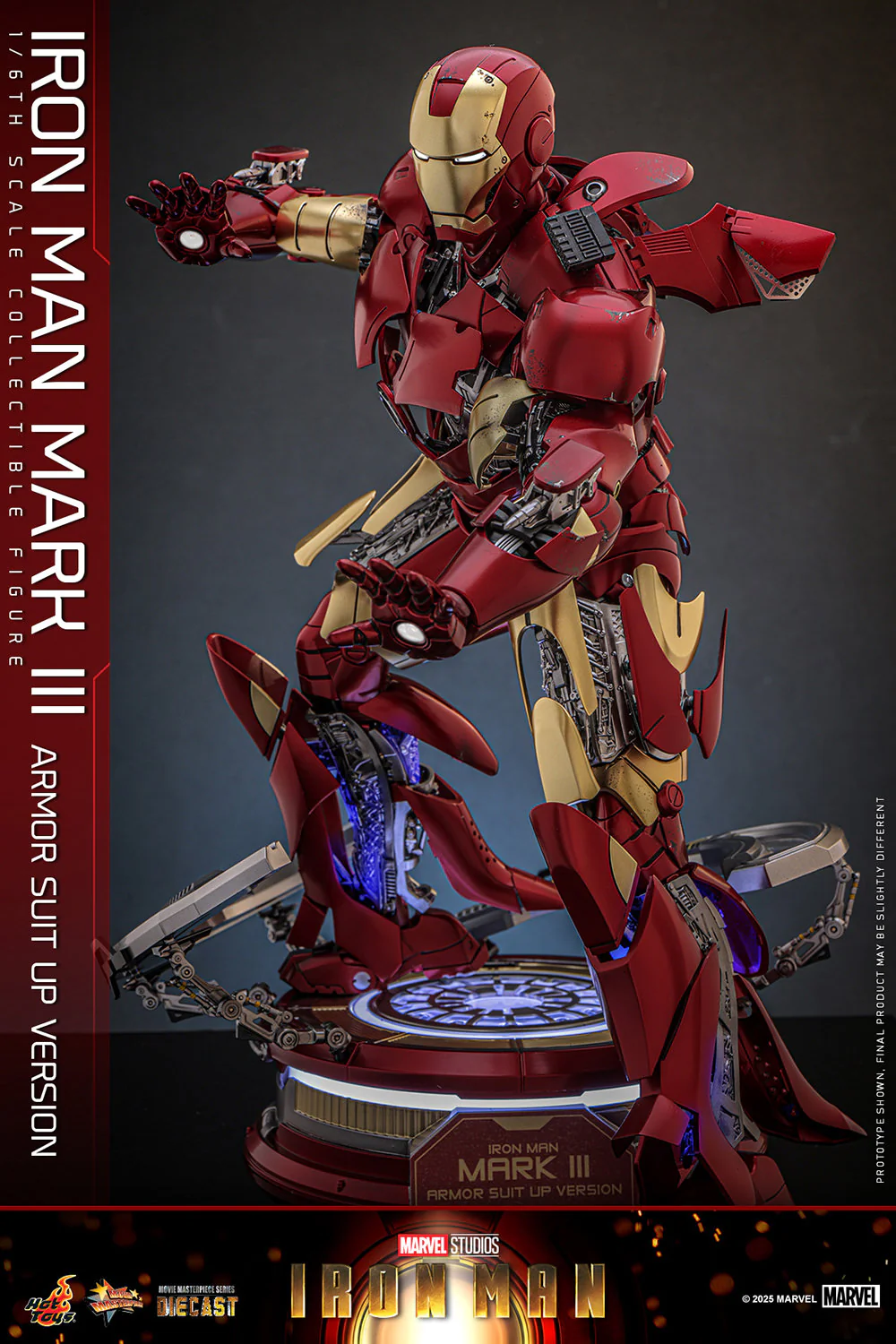 [PREORDER] Iron Man Mark III (Armor Suit Up Version) Sixth Scale Figure - Image 9