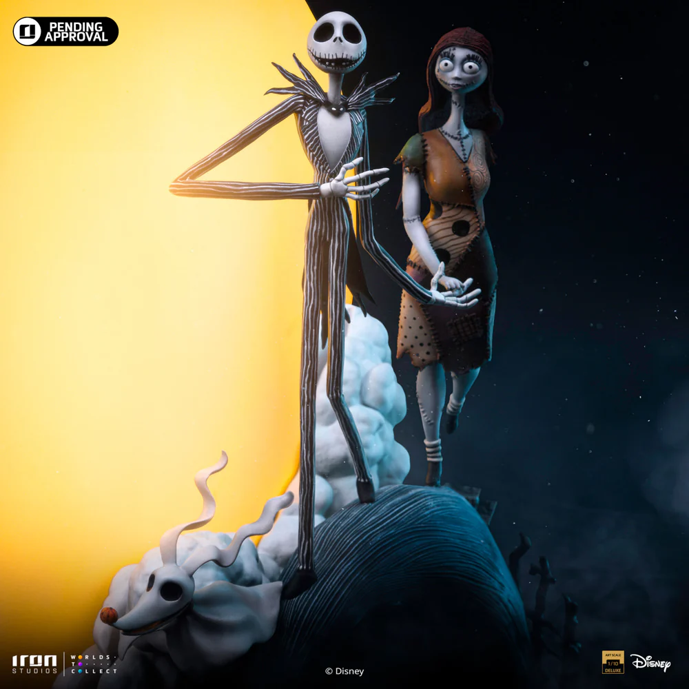 [PREORDER] Jack and Sally Deluxe 1:10 Scale Statue - Image 4