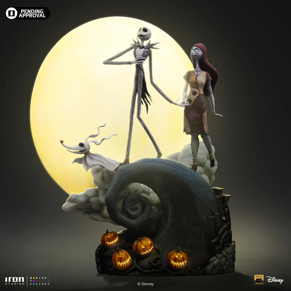 [PREORDER] Jack and Sally Deluxe 1:10 Scale Statue - Image 5