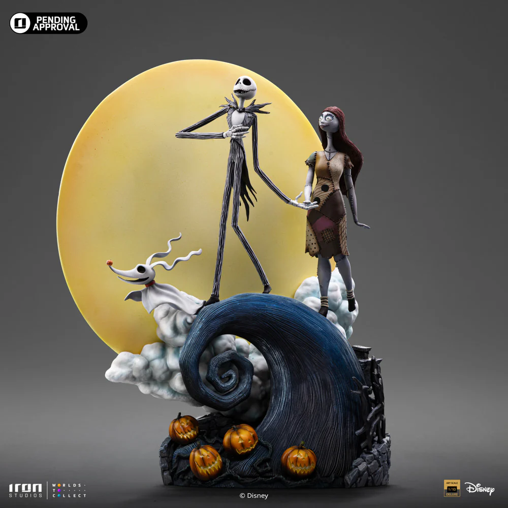 [PREORDER] Jack and Sally Deluxe 1:10 Scale Statue - Image 6