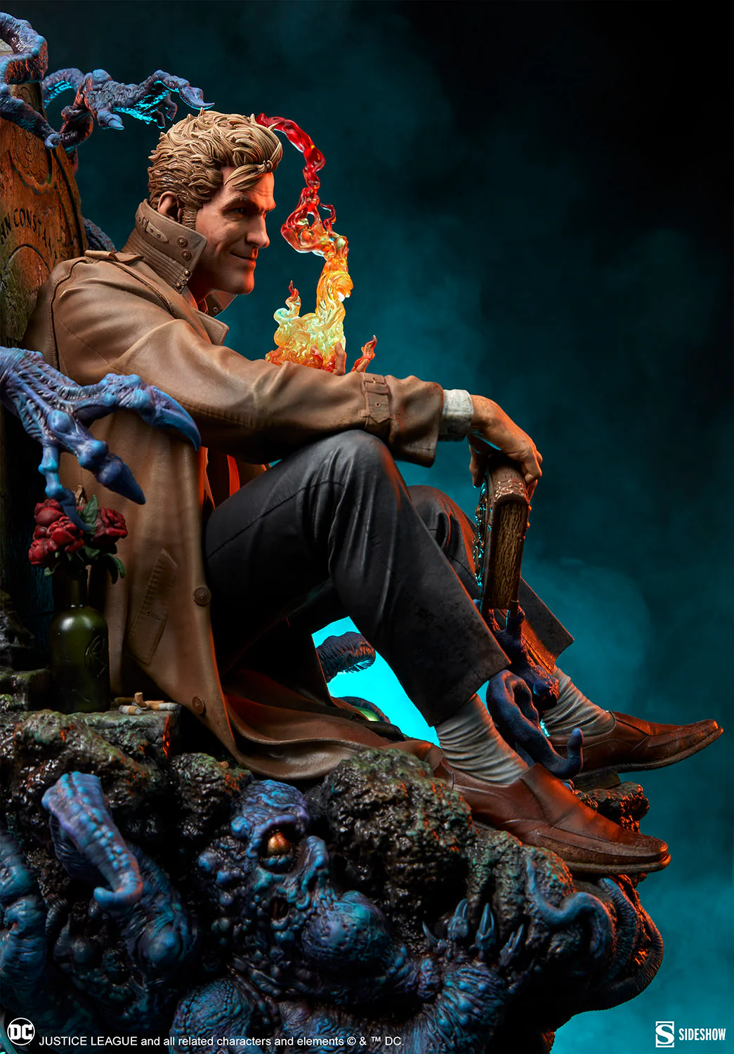 [PREORDER] John Constantine: Just Another Exorcism Hangover Premium Format™ Figure - Image 4