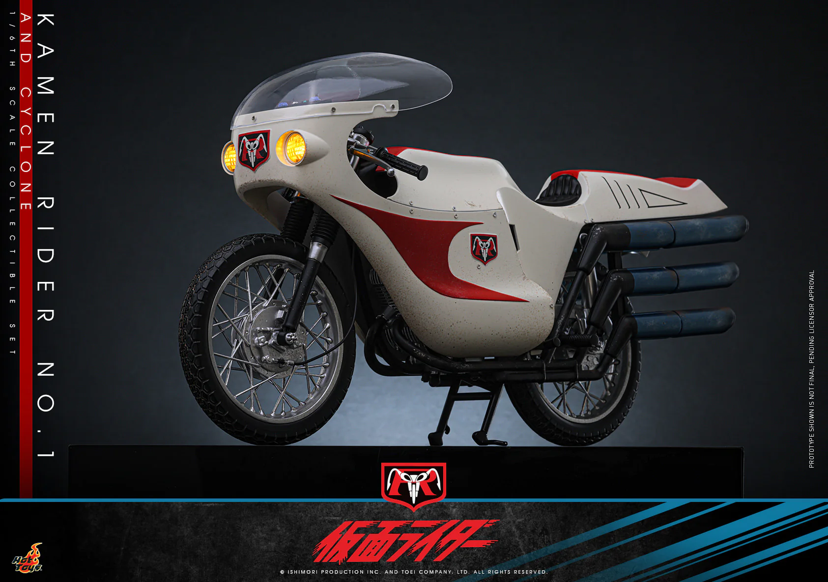 [PREORDER] Kamen Rider No. 1 and Cyclone Sixth Scale Figure Set - Image 11