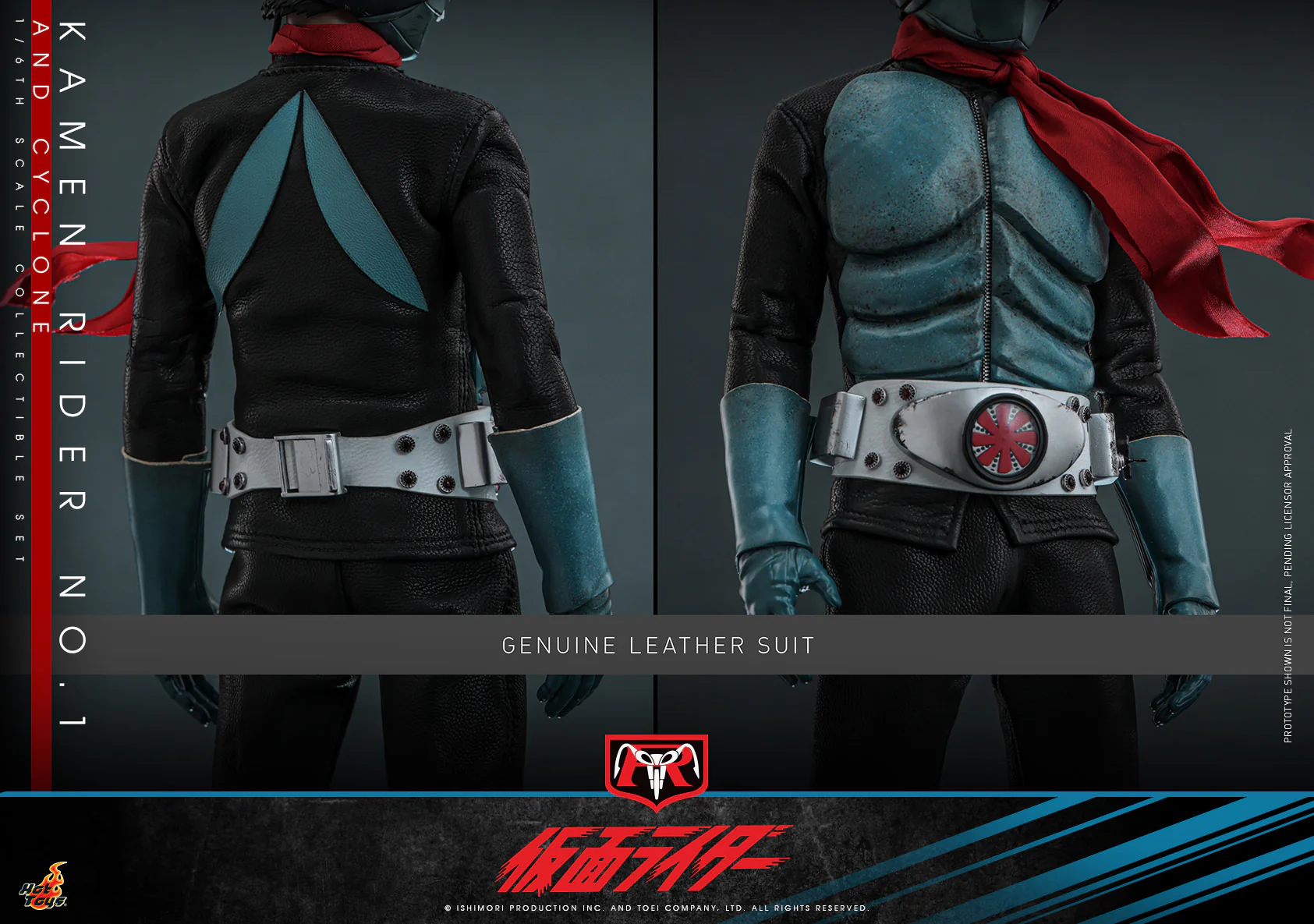 [PREORDER] Kamen Rider No. 1 and Cyclone Sixth Scale Figure Set - Image 12