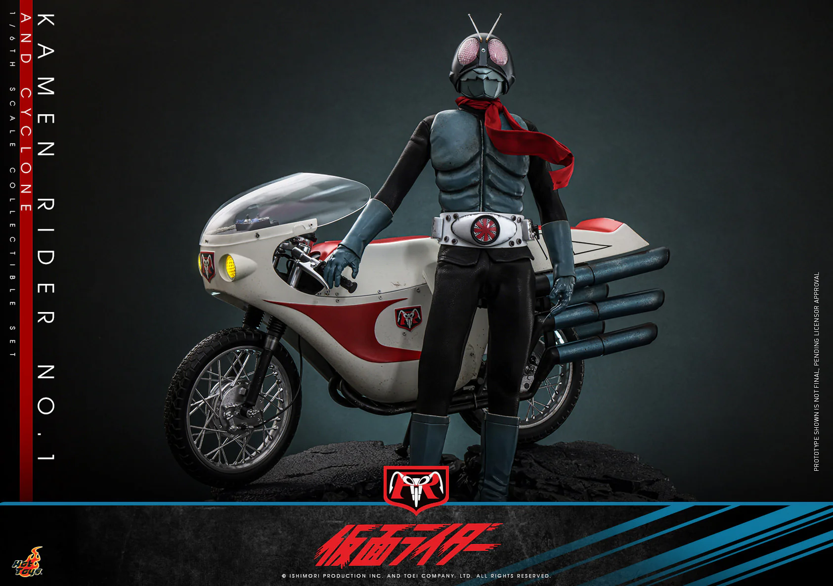 [PREORDER] Kamen Rider No. 1 and Cyclone Sixth Scale Figure Set - Image 3