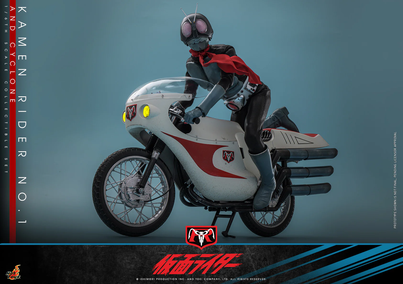 [PREORDER] Kamen Rider No. 1 and Cyclone Sixth Scale Figure Set - Image 6
