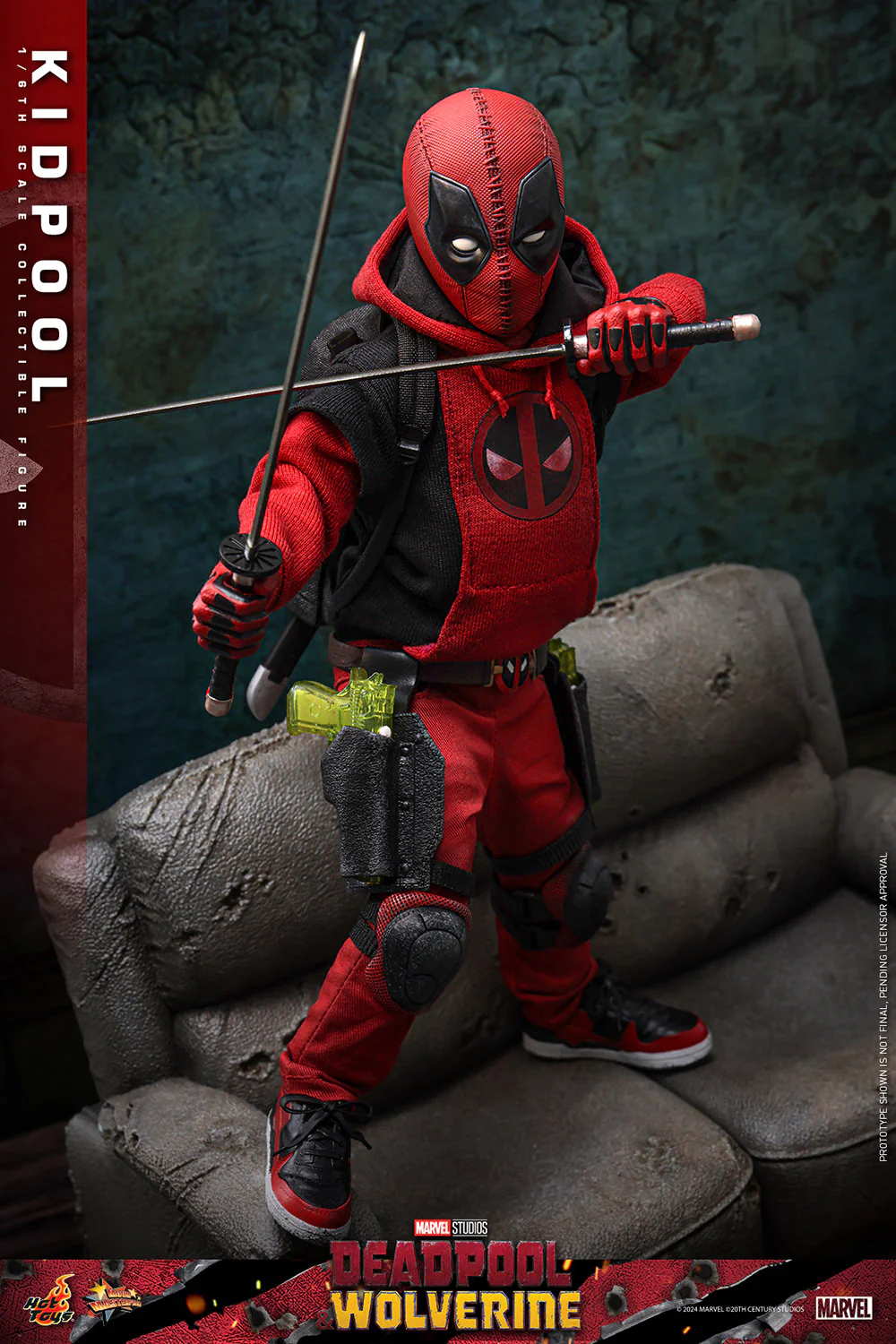 Kidpool Sixth Scale Collectible Figure – Deadpool & Wolverine (Hot Toys) | Heroes World - Image 10