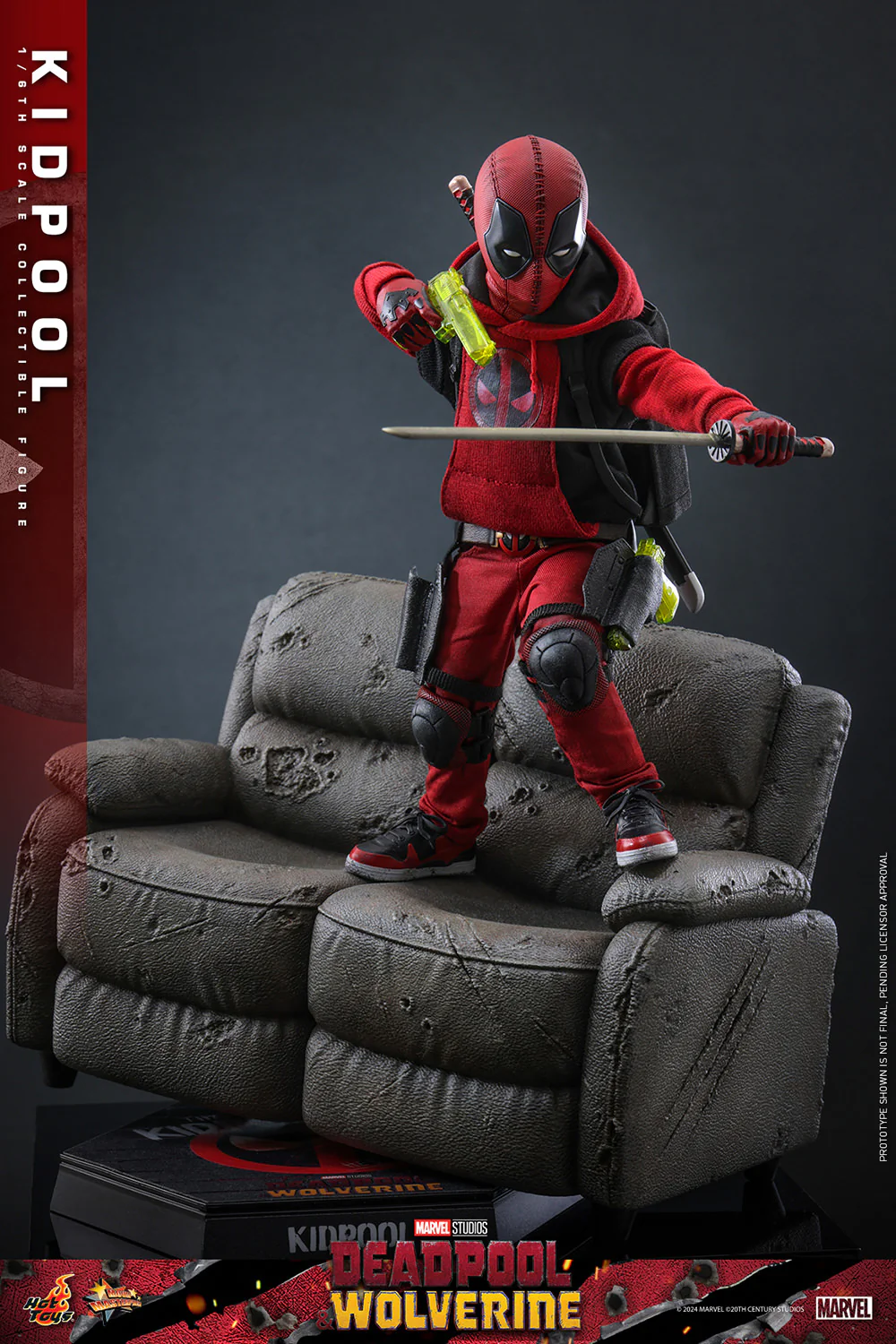 Kidpool Sixth Scale Collectible Figure – Deadpool & Wolverine (Hot Toys) | Heroes World - Image 11