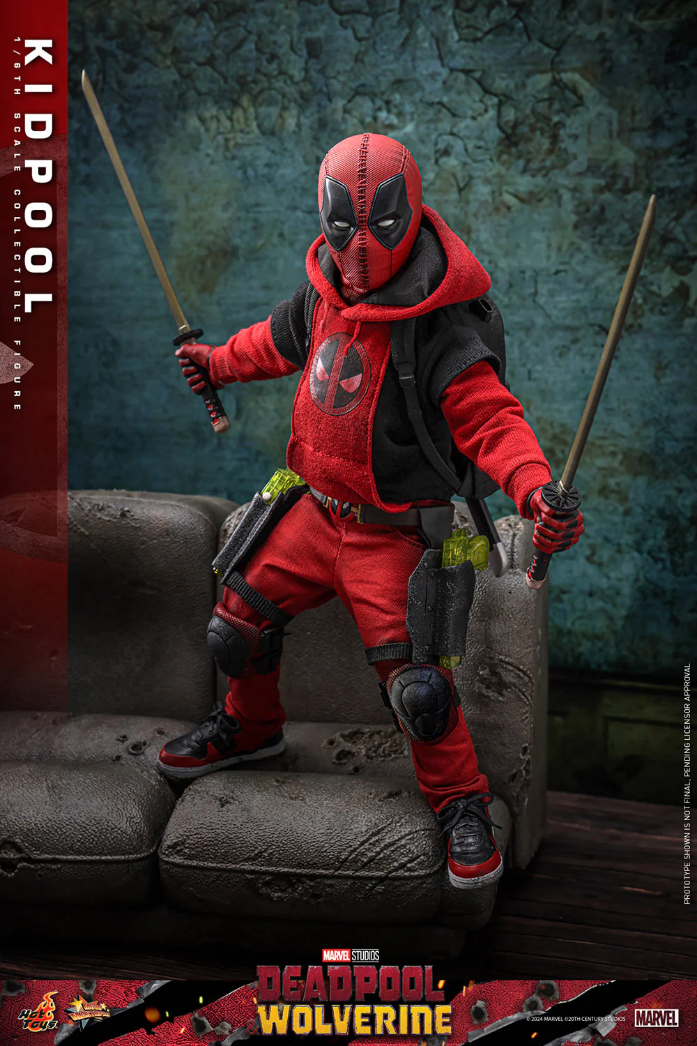 Kidpool Sixth Scale Collectible Figure – Deadpool & Wolverine (Hot Toys) | Heroes World - Image 12