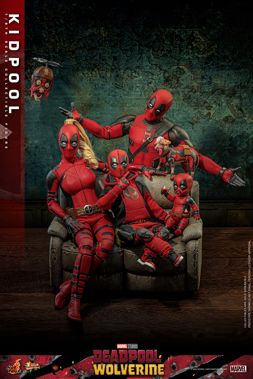 Kidpool Sixth Scale Collectible Figure – Deadpool & Wolverine (Hot Toys) | Heroes World - Image 13