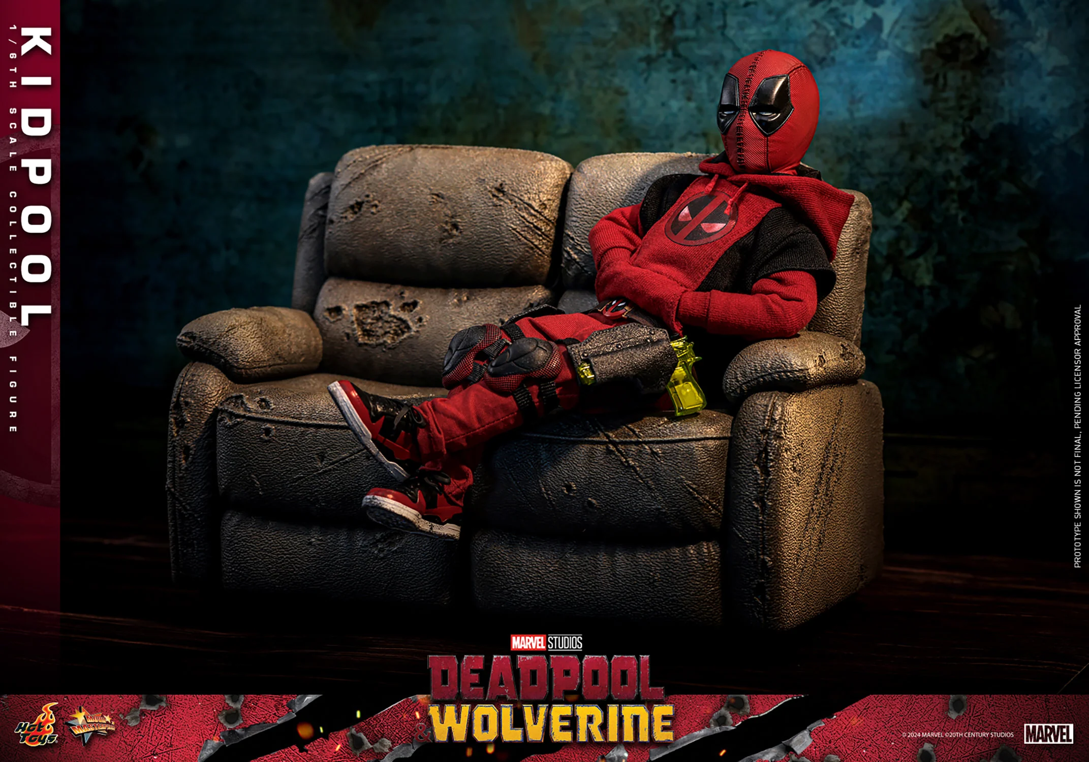 Kidpool Sixth Scale Collectible Figure – Deadpool & Wolverine (Hot Toys) | Heroes World - Image 15