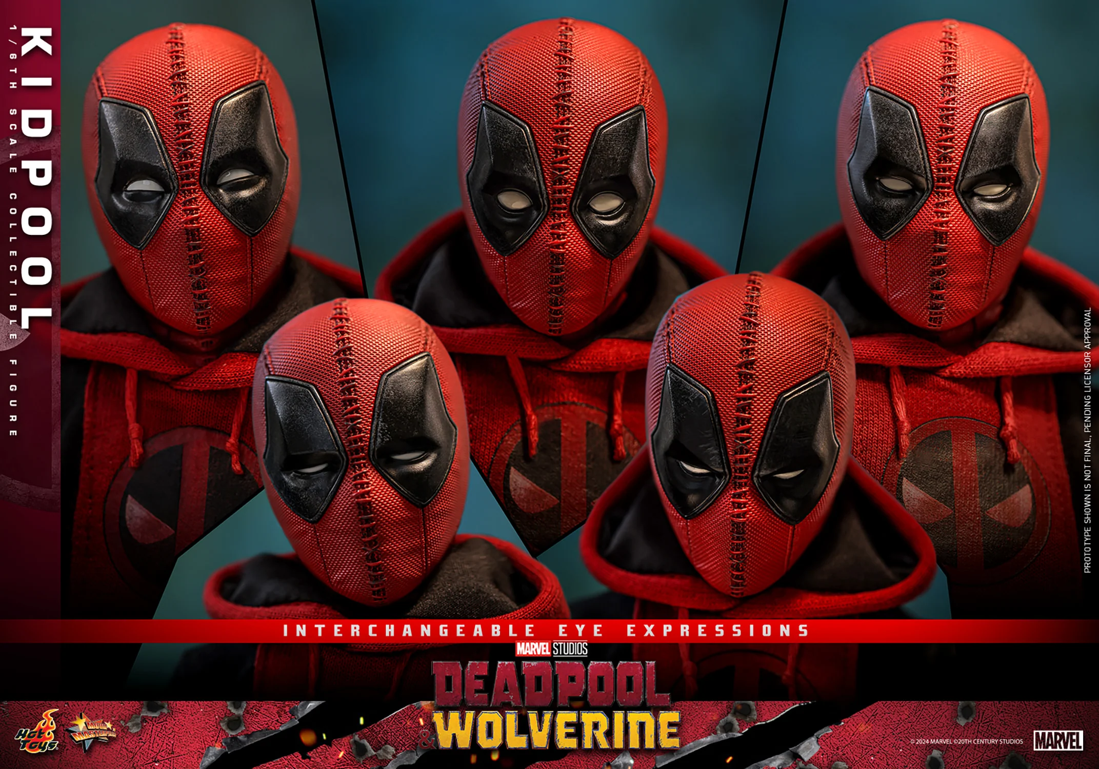 Kidpool Sixth Scale Collectible Figure – Deadpool & Wolverine (Hot Toys) | Heroes World - Image 18