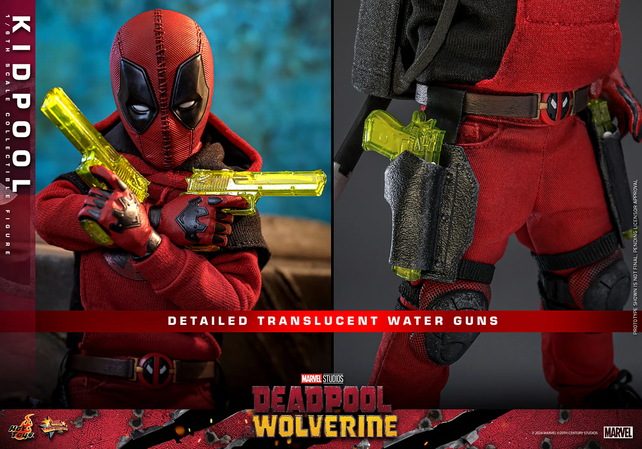 Kidpool Sixth Scale Collectible Figure – Deadpool & Wolverine (Hot Toys) | Heroes World - Image 19