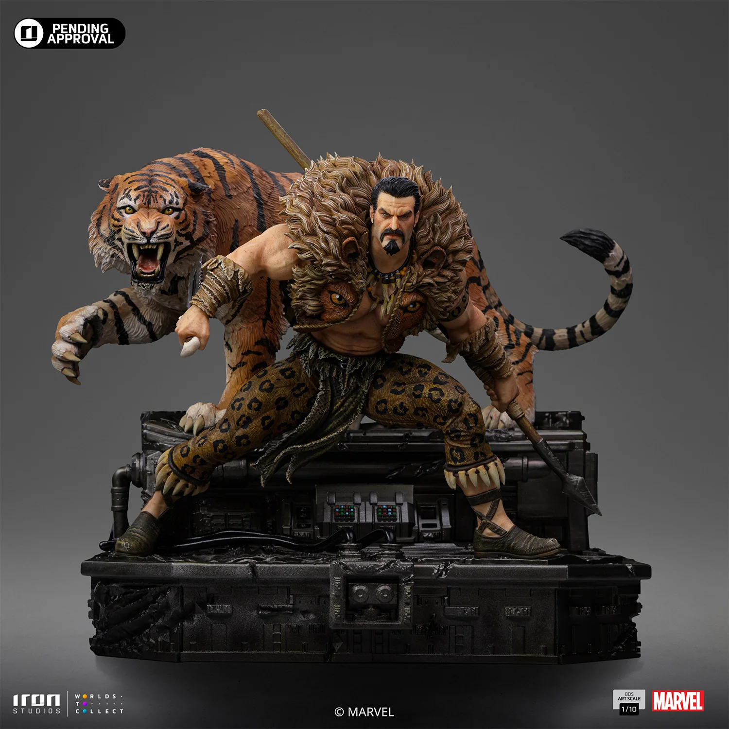 [PREORDER] Kraven 1:10 Scale Statue - Image 2