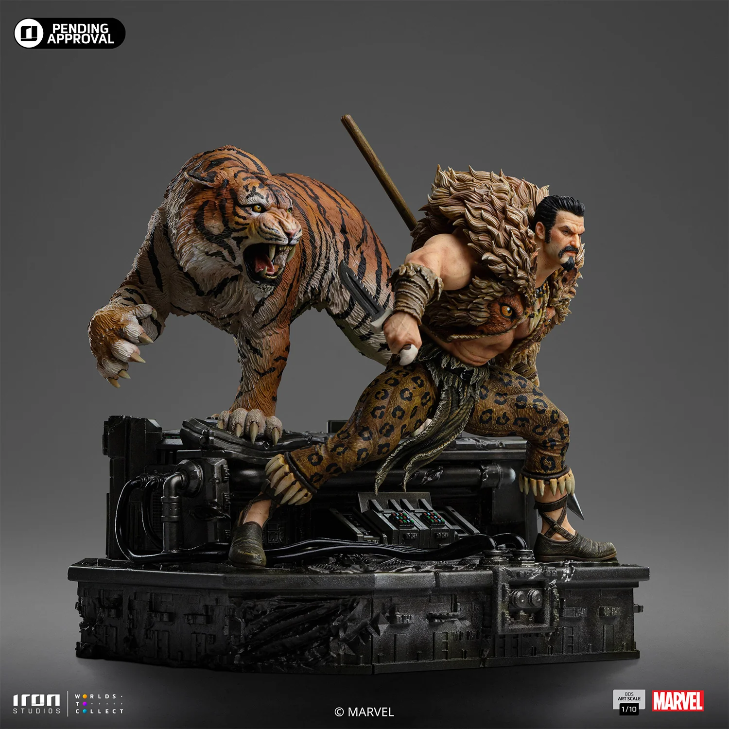 [PREORDER] Kraven 1:10 Scale Statue - Image 3