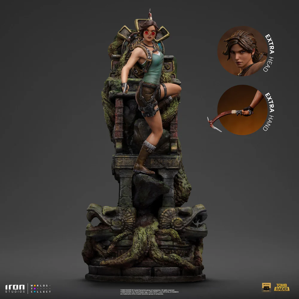 [PREORDER] Lara Croft Deluxe 1:10 Scale Statue - Image 5