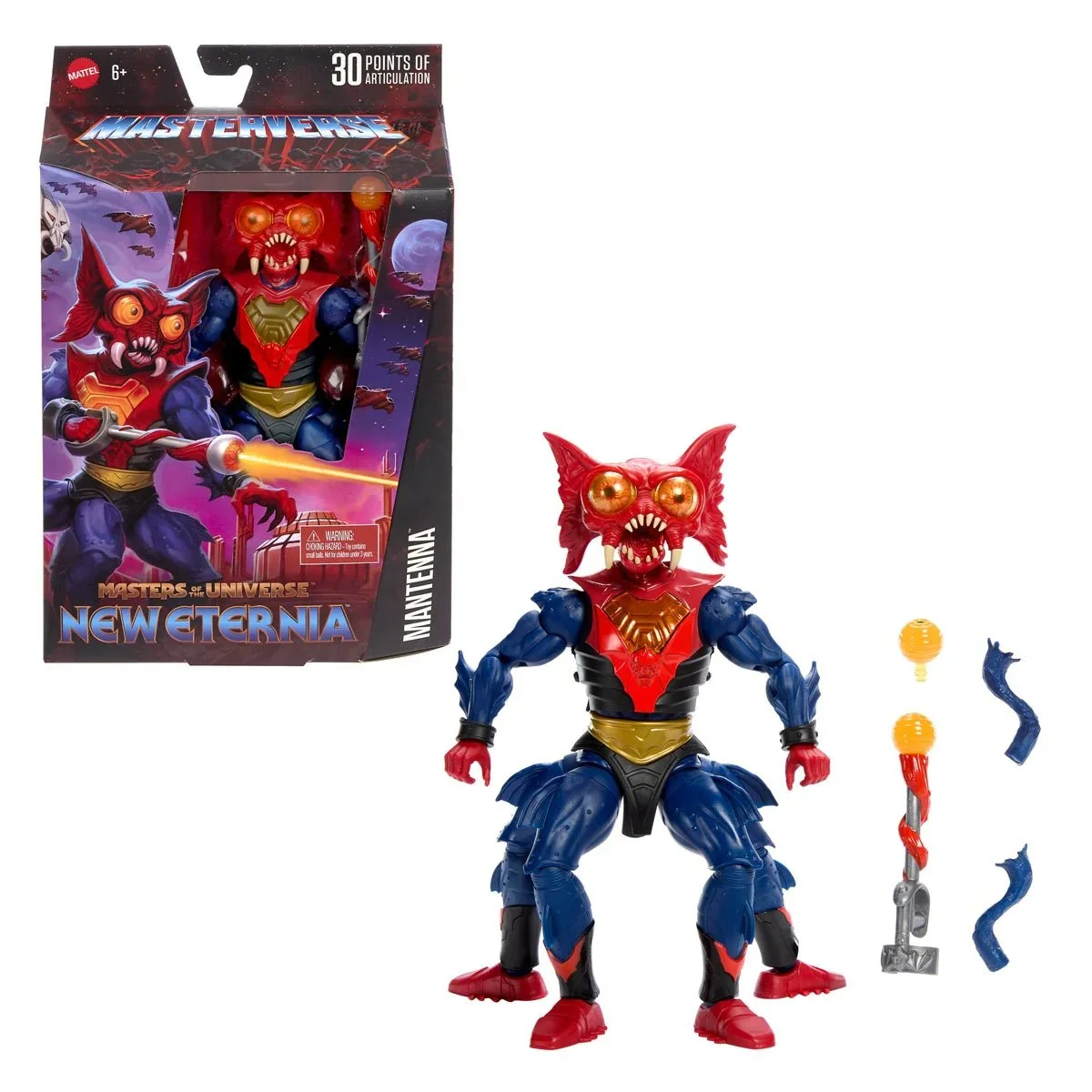 Mantenna  Masters of the Universe Masterverse Wave 19 | Action Figure | Mattel - Image 2
