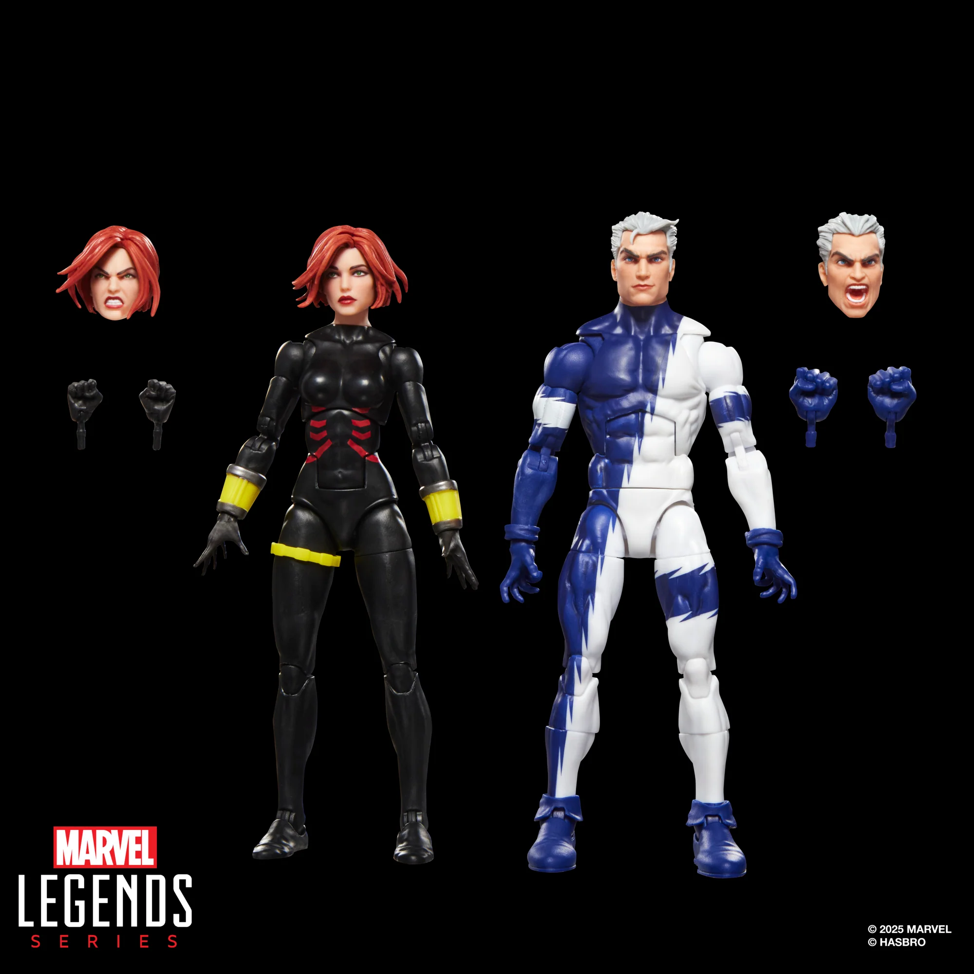 [PREORDER] Marvel Legends Series Avengers Black Widow and Quicksilver | Action Figure | Hasbro - Image 2