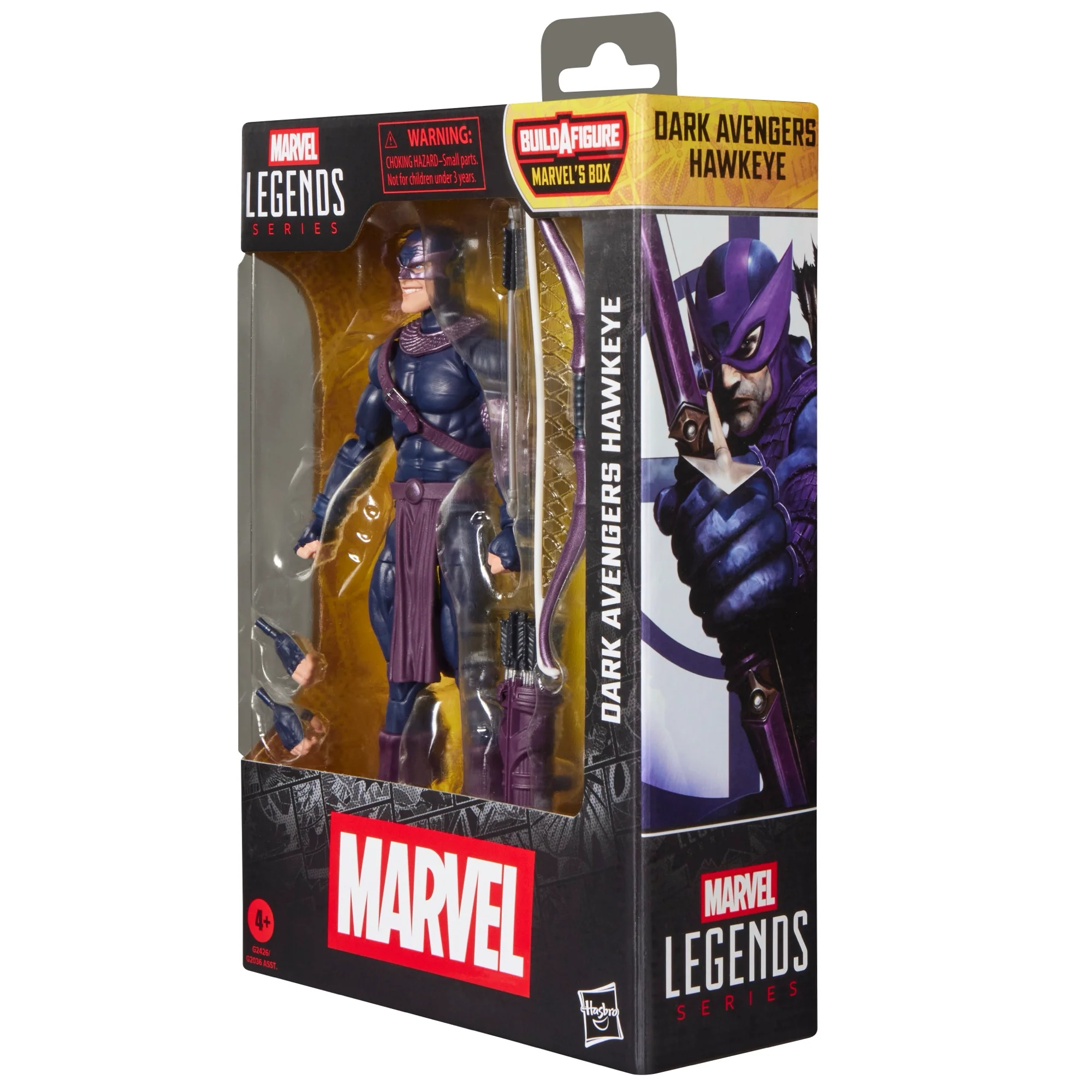 [PREORDER] Marvel Legends Series Dark Avengers Hawkeye (Dark Avengers Comics) | Action Figure | Hasbro - Image 3