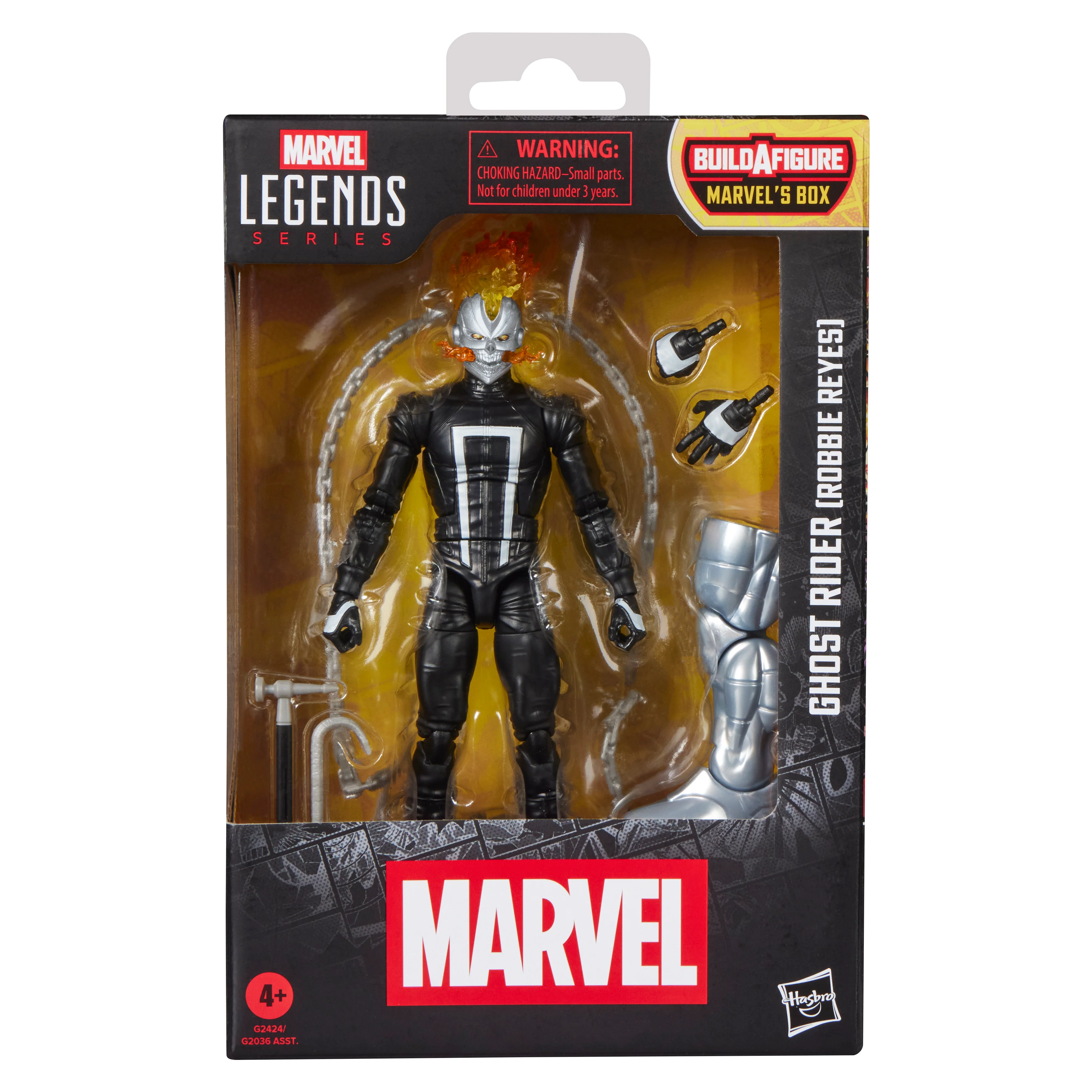 [PREORDER] Marvel Legends Series Ghost Rider (Robbie Reyes) (All-New Ghost Rider and Avengers Comics) | Action Figure | Hasbro - Image 3