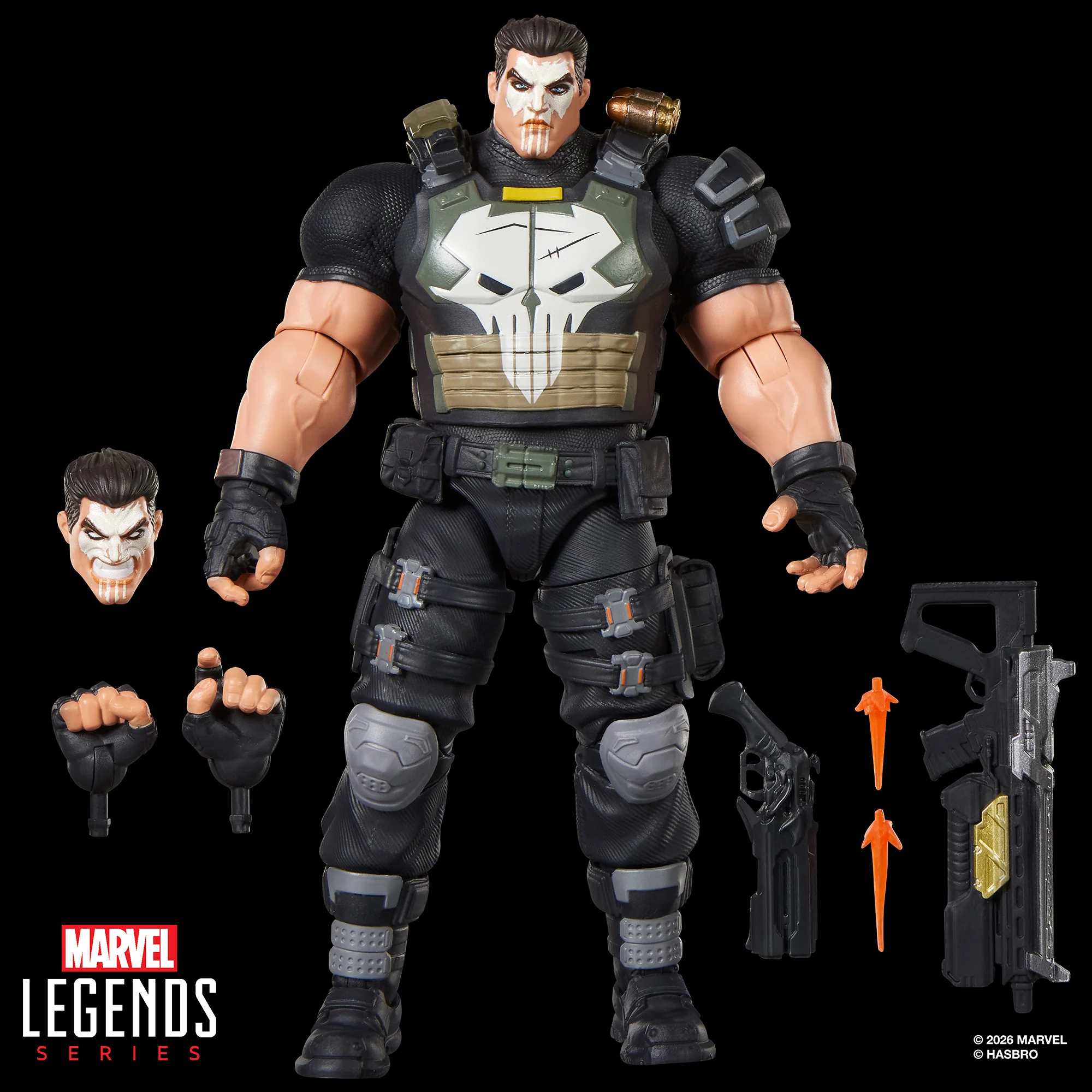 [PREORDER] Marvel Legends Series Marvel Rivals The Punisher | Action Figure | Hasbro - Image 6