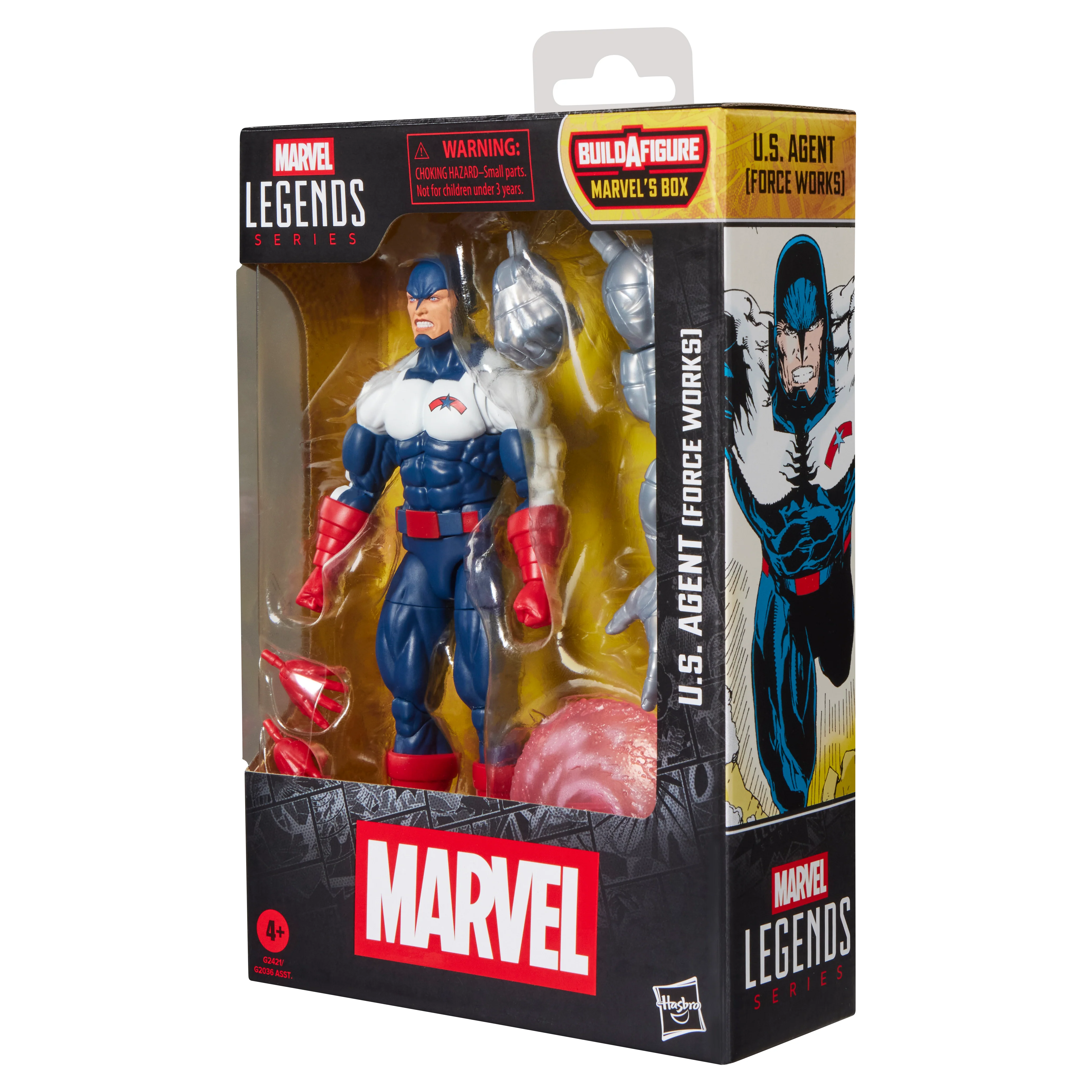 [PREORDER] Marvel Legends Series U.S. Agent (Force Works) (Avengers and Marvel Comics) | Action Figure | Hasbro - Image 4