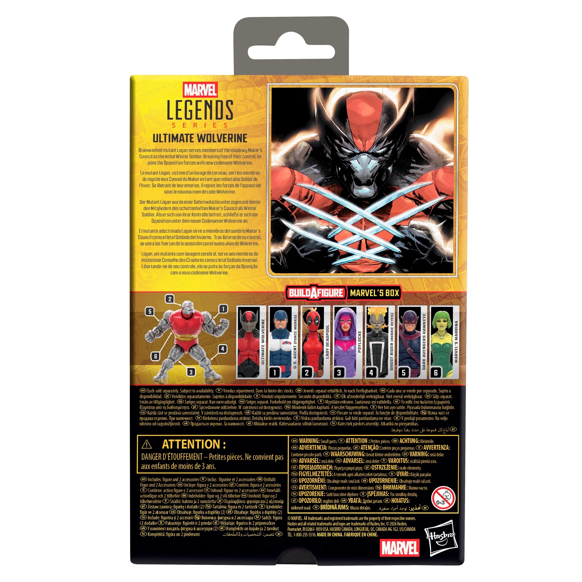 [PREORDER] Marvel Legends Series Ultimate Wolverine (Ultimate Universe Comics) | Action Figure | Hasbro - Image 5