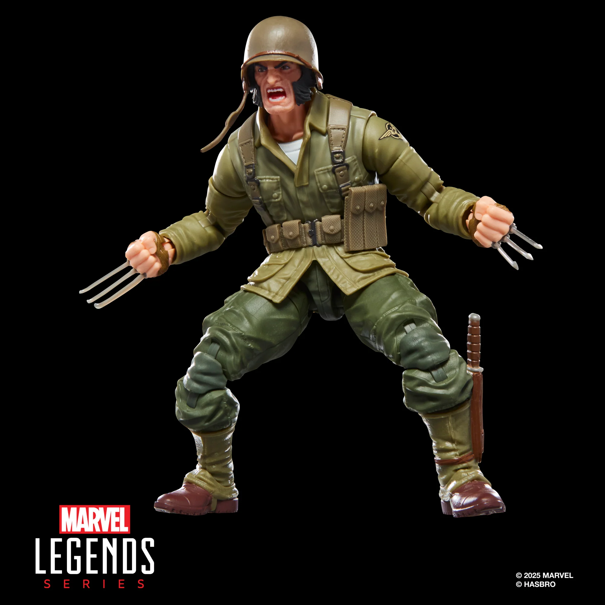 Marvel Legends Series Wolverine (WWII Logan) | Executioner BAF - Image 7