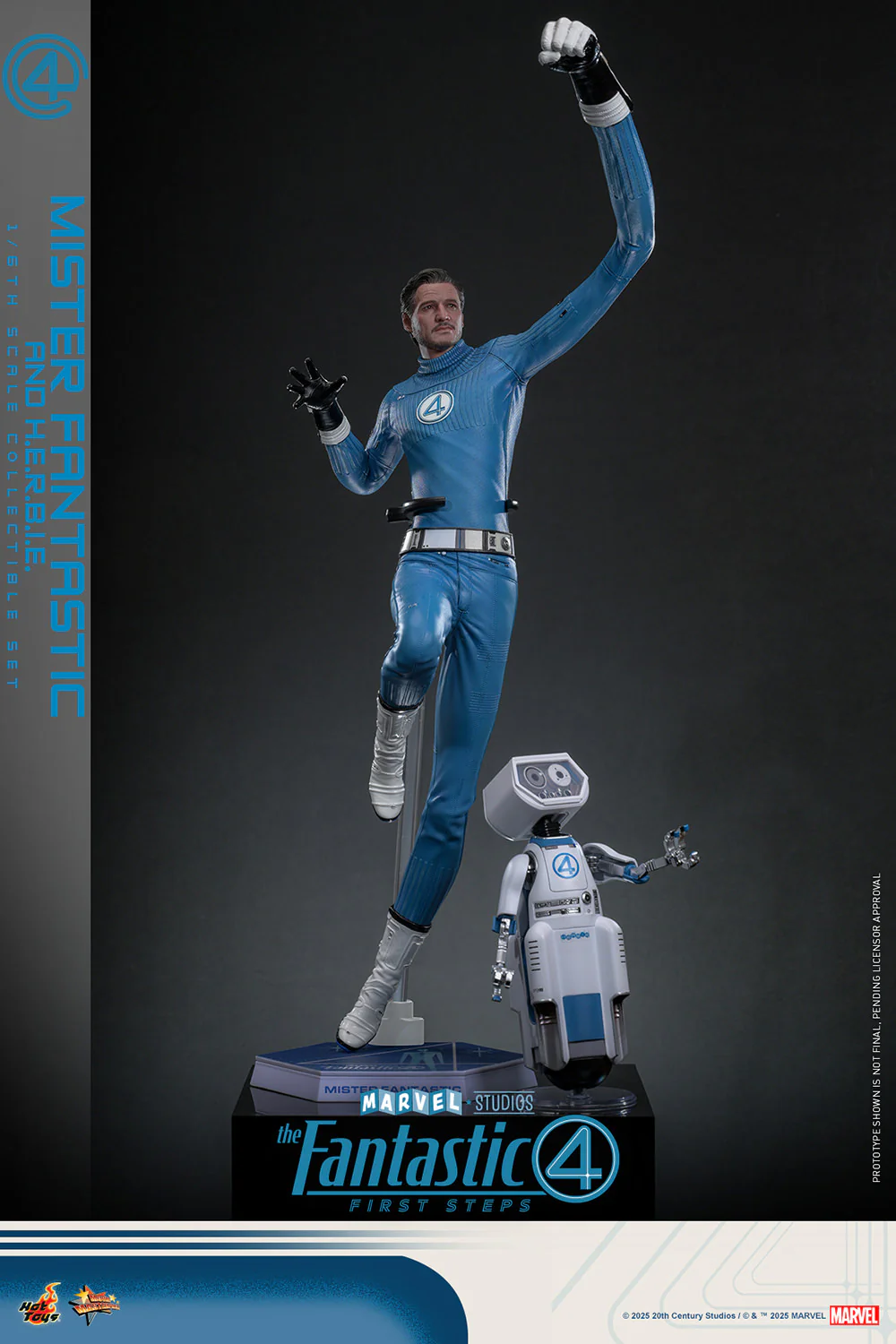[PREORDER] Mister Fantastic and H.E.R.B.I.E. Sixth Scale Figure Set - Image 4