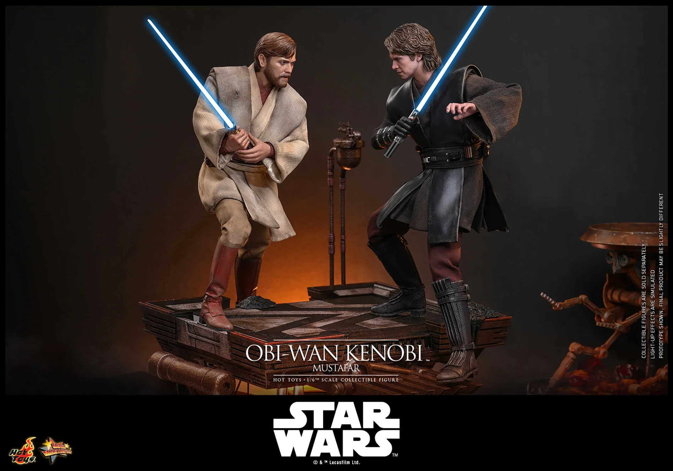 [PREORDER] Obi-Wan Kenobi™ (Mustafar) | Sixth Scale Action Figure | Hot Toys - Image 16