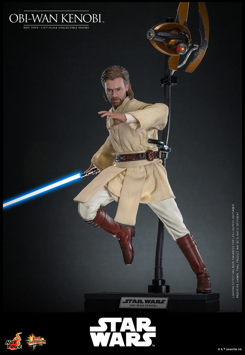 [PREORDER]  Obi-Wan Kenobi Sixth Scale Figure - Image 10